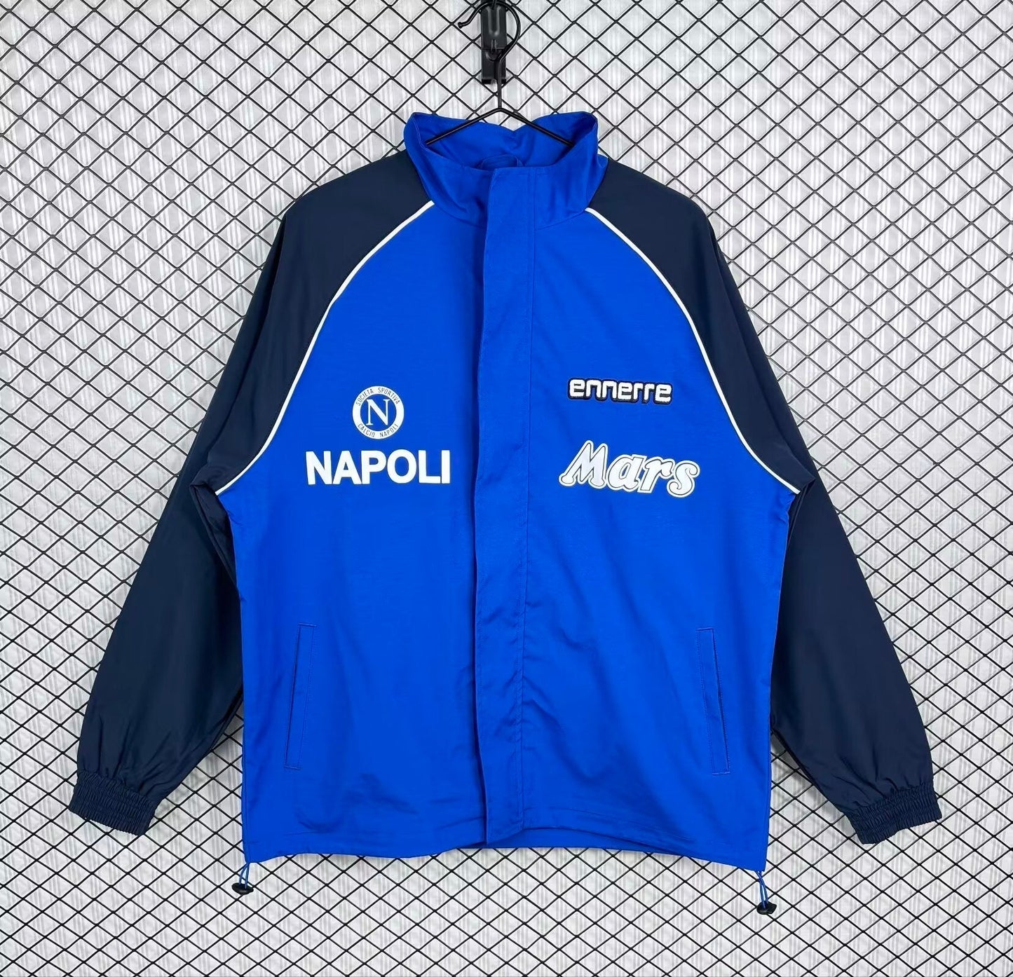 Napoli Retro Windbreaker (Dark Blue)